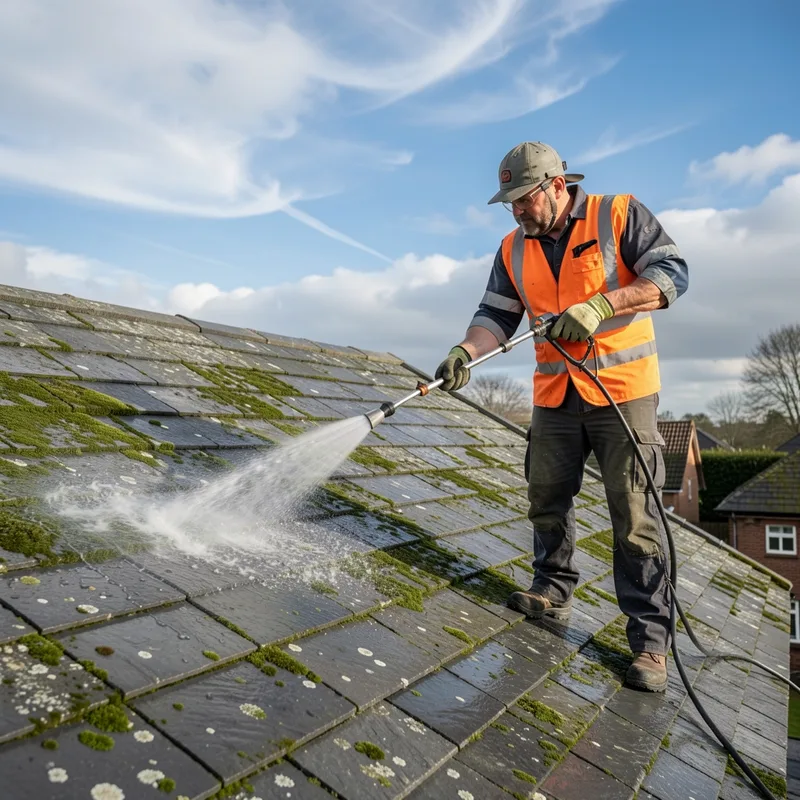 Démousser sa toiture : techniques, fréquence et précautions