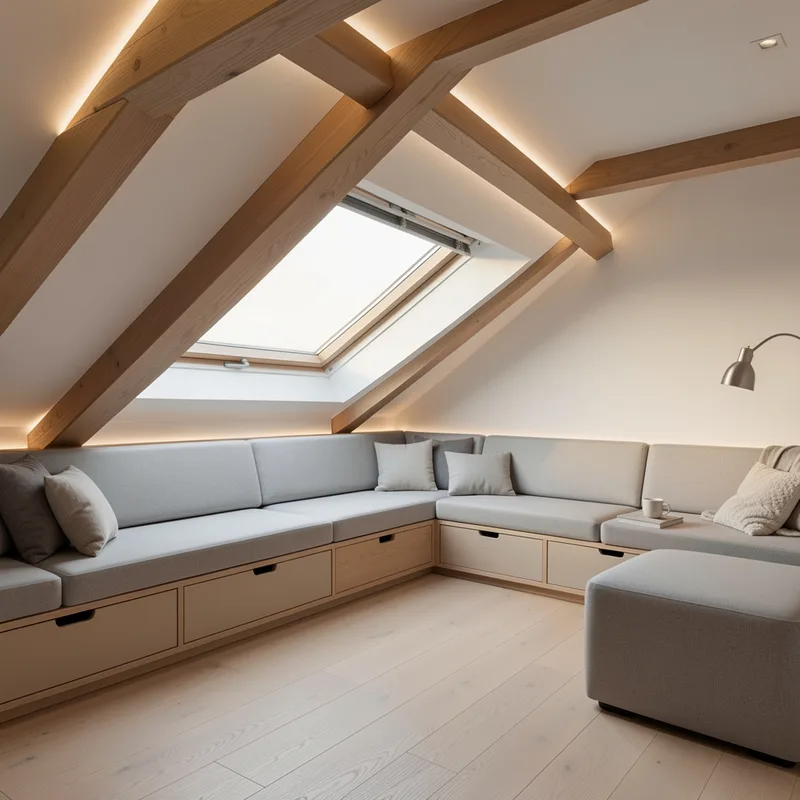 Plafonds rampants : aménager les combles avec style après isolation